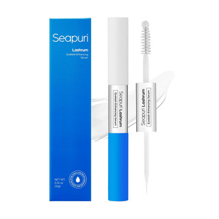 سرم تقویت مژه سیپوری Seapuri Lashrum اصل کرهای | افزایش ضخامت و رشد طبیعی مژه
